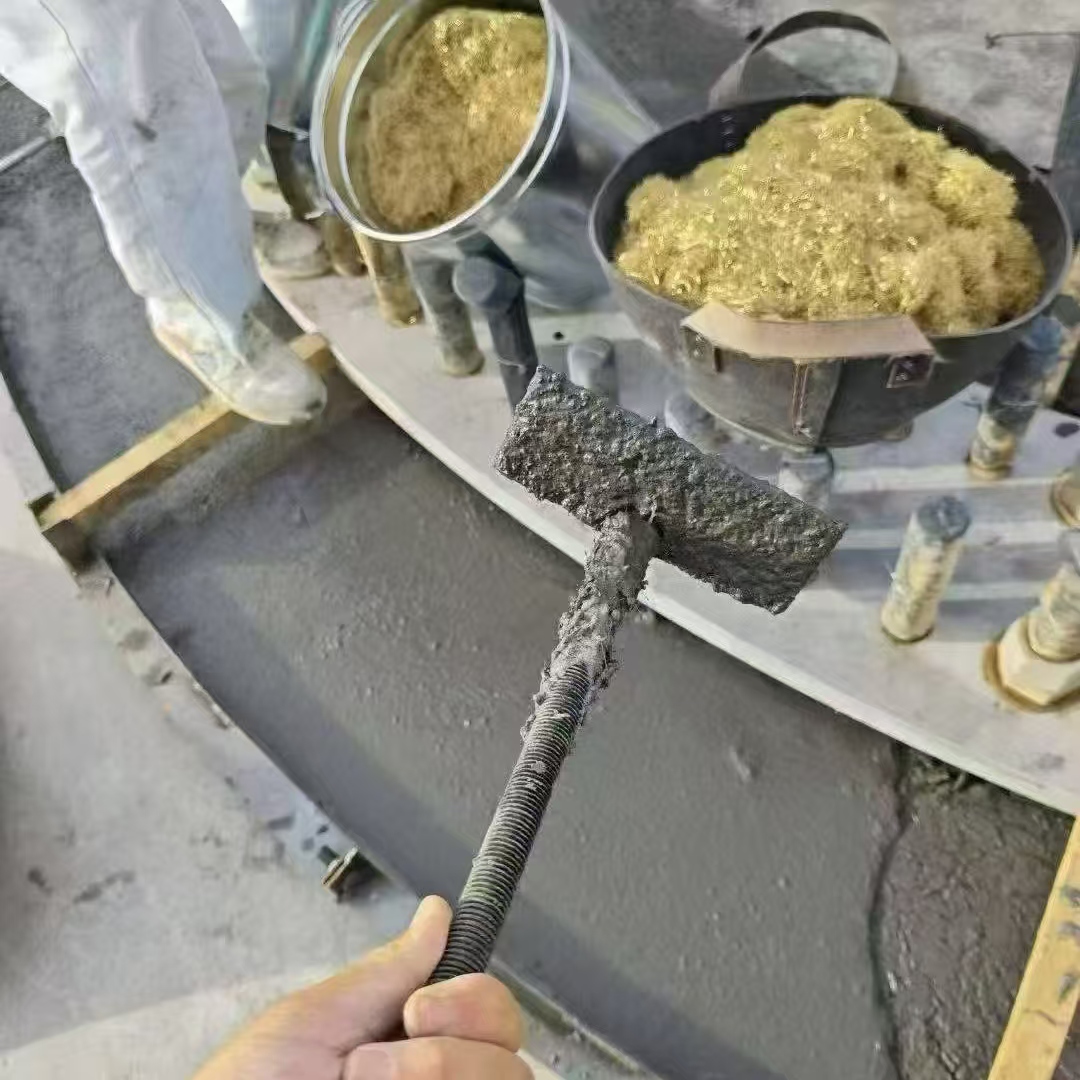 泸州C120钢纤维高强无收灌浆料 轧机压缩机汽轮机发电机锻压设备底座灌浆材料